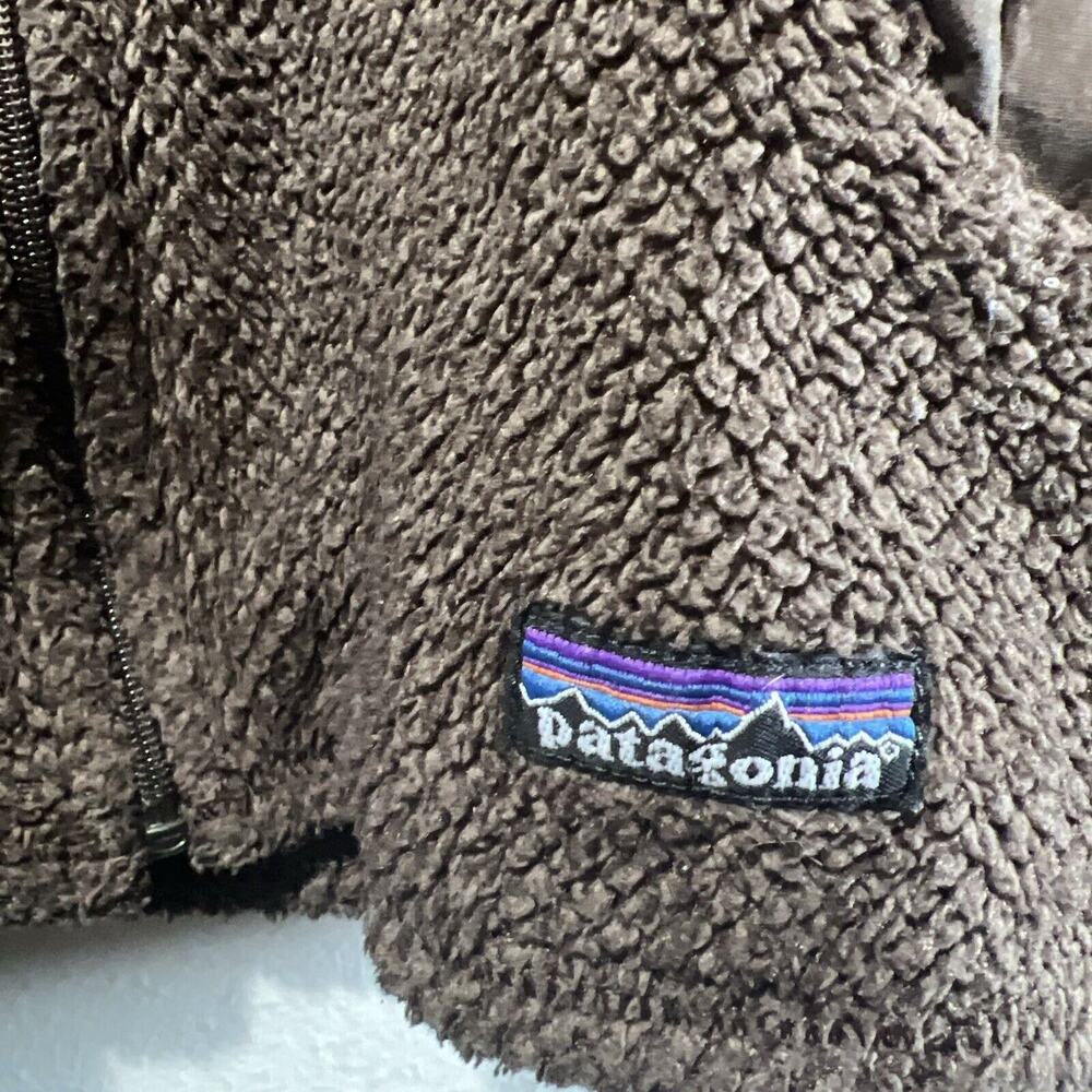 Patagonia Jacket Womens Small Brown Black Fleece Polartec Zip Performance Coat - Picture 6 of 11